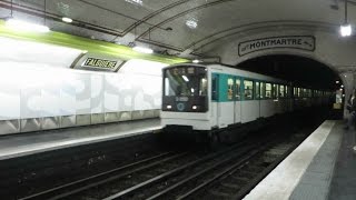 Paris MF67 Métro 12  Falguière arrivée 13050 [upl. by Strage785]