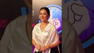 Yumna Zaidi at the premiere night of Babylicious in Nueplex Cinema Karachi [upl. by Racklin387]