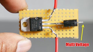 Multi Voltage Regulator Circuit Make Very Simple [upl. by Innor]