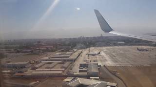 Landing at Ashgabat International Airport ASB  Air Turkmenistan [upl. by Flatto315]