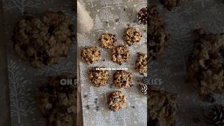 Recette Healthy cookies avec 3 ingrédients recettefacile recettehealthy recettesaine recette [upl. by Esma]