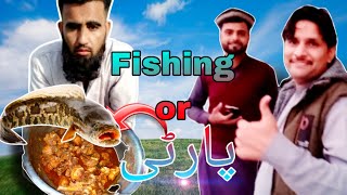 Fishing b kar li or dosto ko party bi khila di😍riverfishing [upl. by Moguel586]