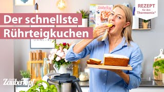 😍😍 Das BESTE Grundrezept für den saftigsten Rührkuchen mit dem Thermomix®  Thermomix® Rezept [upl. by Aiyt]