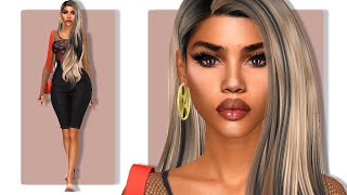 Adriana  Sims 4 CAS  CC Folder amp Sims Download [upl. by Prue]