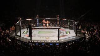 Conor McGregor  Chad Mendes  UFC 189  1st Round [upl. by Ahsiekahs223]