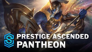 Prestige Ascended Pantheon Skin Spotlight  League of Legends [upl. by Bachman]