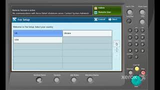 Xerox® WorkCentre® 5875 Family Fax Setup No Audio [upl. by Pawsner]