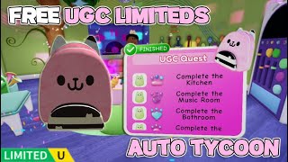 Free UGC Gabby’s Dollhouse Official Script Hack • Auto Tycoon Roblox [upl. by Jacki846]