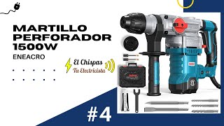 4 ENEACRO Martillo Perforador 1500W 🔨 [upl. by Roleat]