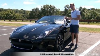 Review 2016 Jaguar FType V6 Convertible [upl. by Pressey480]