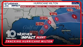 TRACKING HURRICANE MILTON  10 Tampa Bay gives live updates on latest track [upl. by Llertnov299]