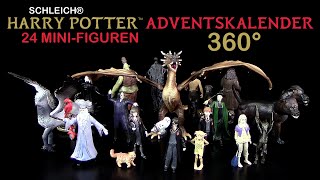 Schleich ® Harry Potter ™ Adventskalender Serie 1  alle MiniFiguren 360°  Wizarding World ™ [upl. by Rosamond]