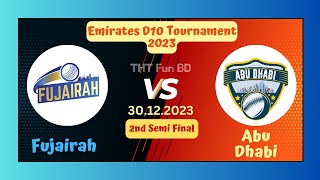 Fujairah vs Abu Dhabi  FUJ v ABD  Emirates D10 Tournament Live Score Streaming amp Updates 2023 [upl. by Ehr]