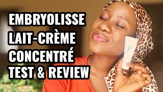 Embryolisse LaitCreme Concentre Oily Skin Test amp Review [upl. by Nagirrek]