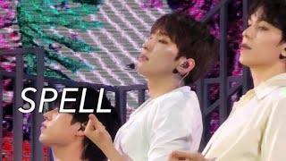 240723 SEVENTEEN in CARATLAND unit reverse SPELL hiphop team WONWOO focus  캐럿랜드 유닛리버스 스펠 힙합팀 원우 직캠 [upl. by Bromley]