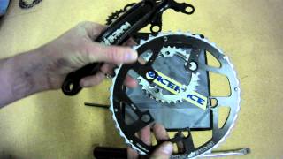 Install New Chainrings on a MTB Crank [upl. by Hadnama780]