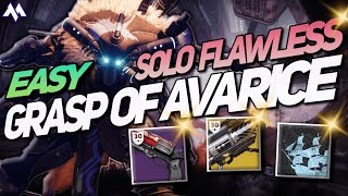 SOLO FLAWLESS GRASP OF AVARICE How ANYONE Can SOLO GRASP OF AVARICE SOLO Gjallarhorn  Destiny 2 [upl. by Hartzke]