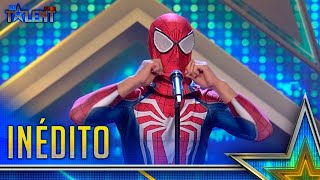 El SPIDERMAN de BARCELONA que deja CONFUNDIDO al jurado  Inéditos  Got Talent 2022 [upl. by Levin]