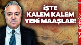 Asgari Ücret Emekli Memur Özgür Erdursun Yeni Zamlı Maaşları Kalem Kalem Hesapladı [upl. by O'Driscoll919]