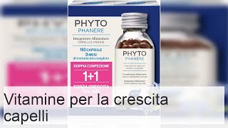 Complesso vitaminico per capelli composizione effetti recensioni [upl. by Assirim]