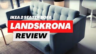 IKEA Landskrona 2 Seater Sofa Review [upl. by Nojad]