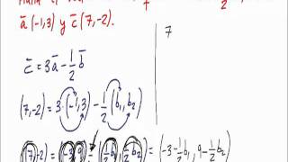 Problemas resueltos de vectores bases y coordenadas ejercicio 4 [upl. by Ertemed]