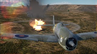 WAR THUNDER F6F Hellcat  kill montage Skillet Monster [upl. by Selemas]