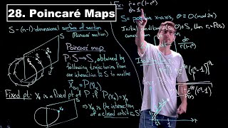 Poincaré Maps  Dynamical Systems  Lecture 28 [upl. by Harleigh]