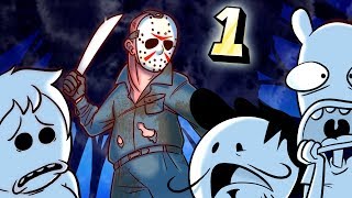 Oney Plays Friday the 13th The Game WITH FRIENDS  EP 1  Get Em with the Catsup [upl. by Tanaka]