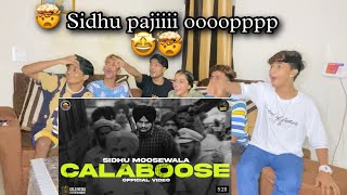 Calaboose  Official video Sidhu moose wala  Snappy  Moosetape Reaction [upl. by Dygal]