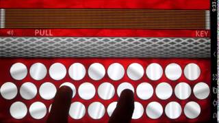 Intro Damaso Gerardo ortiz Acordeon Melodeon Tablet [upl. by Bohlin]