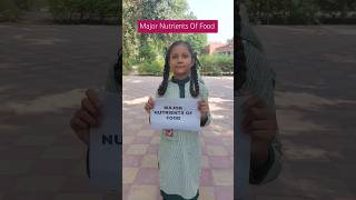 Major Nutrients Of Food science teacher govt school trending shorts short viralvideo nkp [upl. by Jules416]