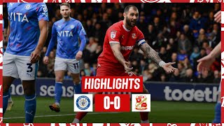 Match Highlights Stockport County vs Swindon Town [upl. by Boleslaw761]