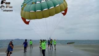 Pattaya Parasailing in Coral Island Thailand [upl. by Eirrem482]