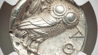 Ancient Greek Coins The Athens Owl Tetradrachm [upl. by Acirdna]