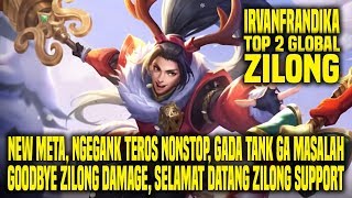 Hal Yang Gw Pelajari Dari Top 2 Global ZILONG IRVANFRANDIKA • Mobile Legends Indonesia [upl. by Keg172]