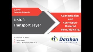 303  Connectionless and ConnectionOriented Demultiplexing [upl. by Ronacin]