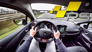 Renault Clio RS Trophy POV AutoBahn TOP SPEED [upl. by Tatman]