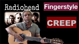 Radiohead  Creep  Fingerstyle Cover [upl. by Restivo946]