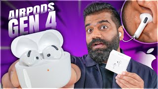 Apple AirPods 4 ANC Unboxing amp First Look  Tiny But Powerful🔥🔥🔥 [upl. by Holcman]