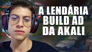 FIZ A LENDÁRIA BUILD AD DA AKALI  NAGASAWA [upl. by Inaoj659]