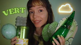 🍏 ASMR TOUT VERT 🌱 [upl. by Targett448]