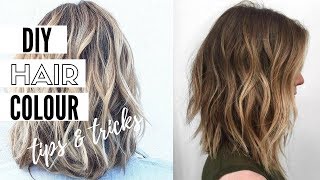 How To Color Your Hair At Home  Home Hair Dye Tips And Tricks [upl. by Bak]