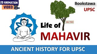 Life of Mahavir  Revival of JAINISM  Ancient History for UPSC [upl. by Ramedlaw]