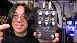 Can Any Amp Simulation Pedal Replace Your Real Tube Amp Universal Audio Dream 65 Reverb Amp Pedal [upl. by Cynthia]