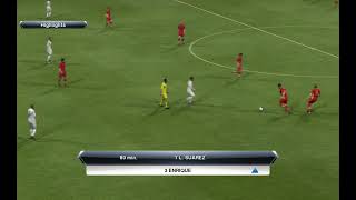 Highlight Real Madrid vs Liverpool PES 2013 [upl. by Hsetim]