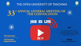 🔴live 33rd ANNUAL GENERAL MEETING OF THE CONVOCATION  DECEMBER 13  2023 [upl. by Lorac]