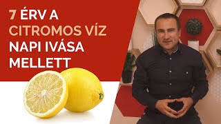 7 érv a Citromos víz napi ivása mellett [upl. by Beale]