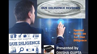 “Why Due Diligence is a Dedicated Task”  By CA Diksha Gupta  CA Simplified [upl. by Nastassia545]