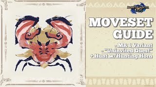 Complete Daimyo Hermitaur Moveset Guide MHRise  Sunbreak [upl. by Aliban]